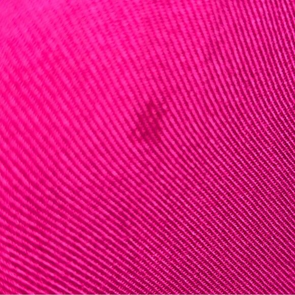 Umgee Women’s Large Vibrant Pink Ruffled Dress Floral Embroidery FLAWED - Picture 8 of 10